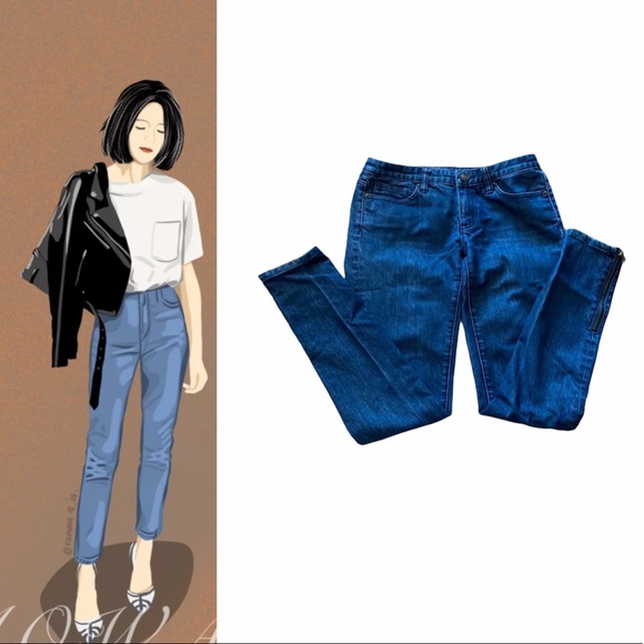Michael Kors Denim - MK ankle ziper jeans